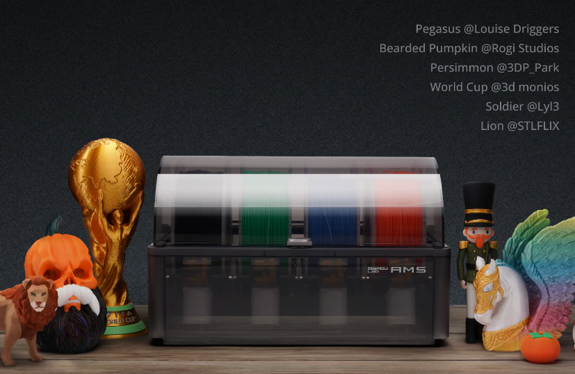 Bambu Lab P1S Combo 3D Printer image 2