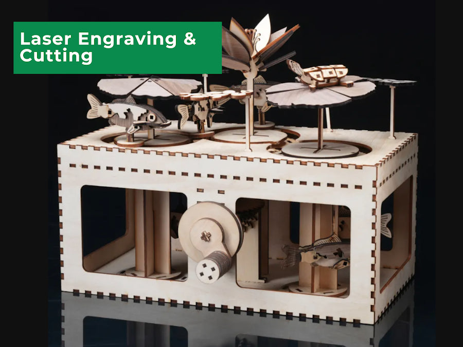 10W H2D Laser Full Combo 3D Printer Bambu Lab image 10