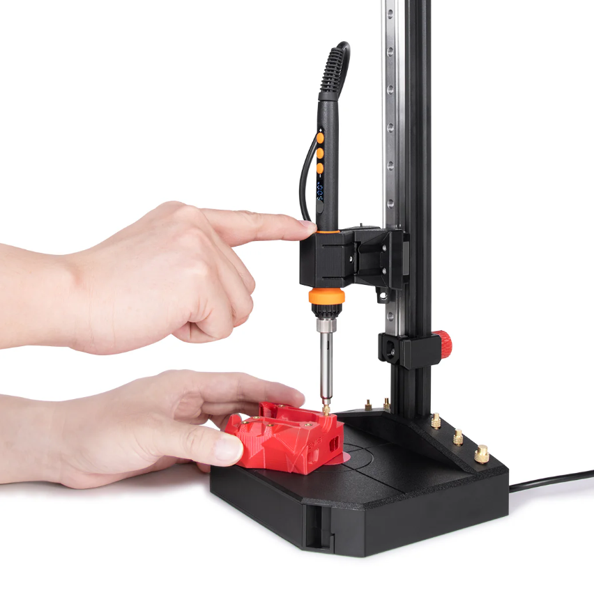 Professional Heat Insert Press Kit Nutopress Pro — Precision Heat-Set Insert Tool for 3D Printed Parts