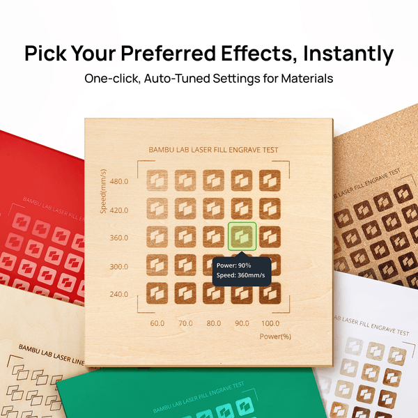 Laser Material Kit – Starter Pack (49 pcs)