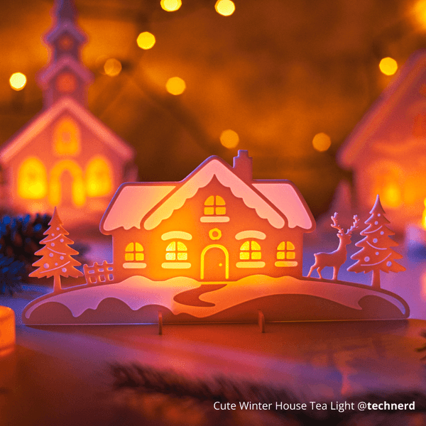 D37.2x36.6mm LED Flame Tea Light Candle Set