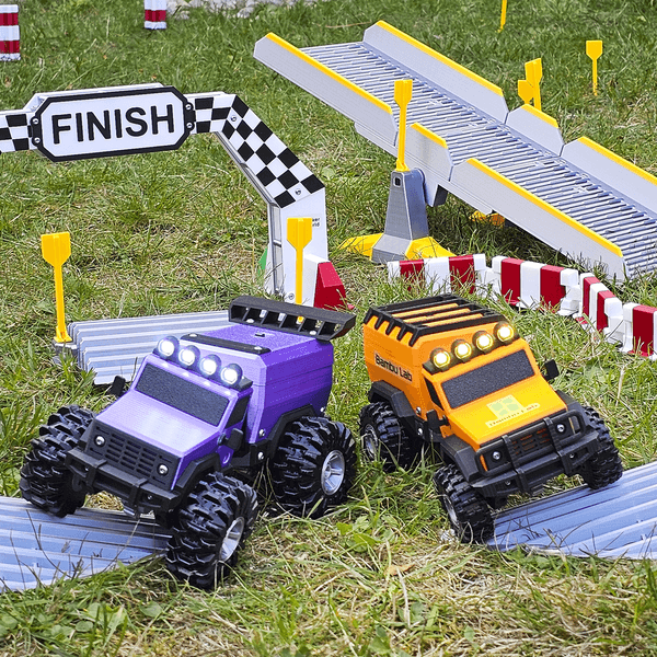 Garden Races - CyberBrick 4×4 RC Truck