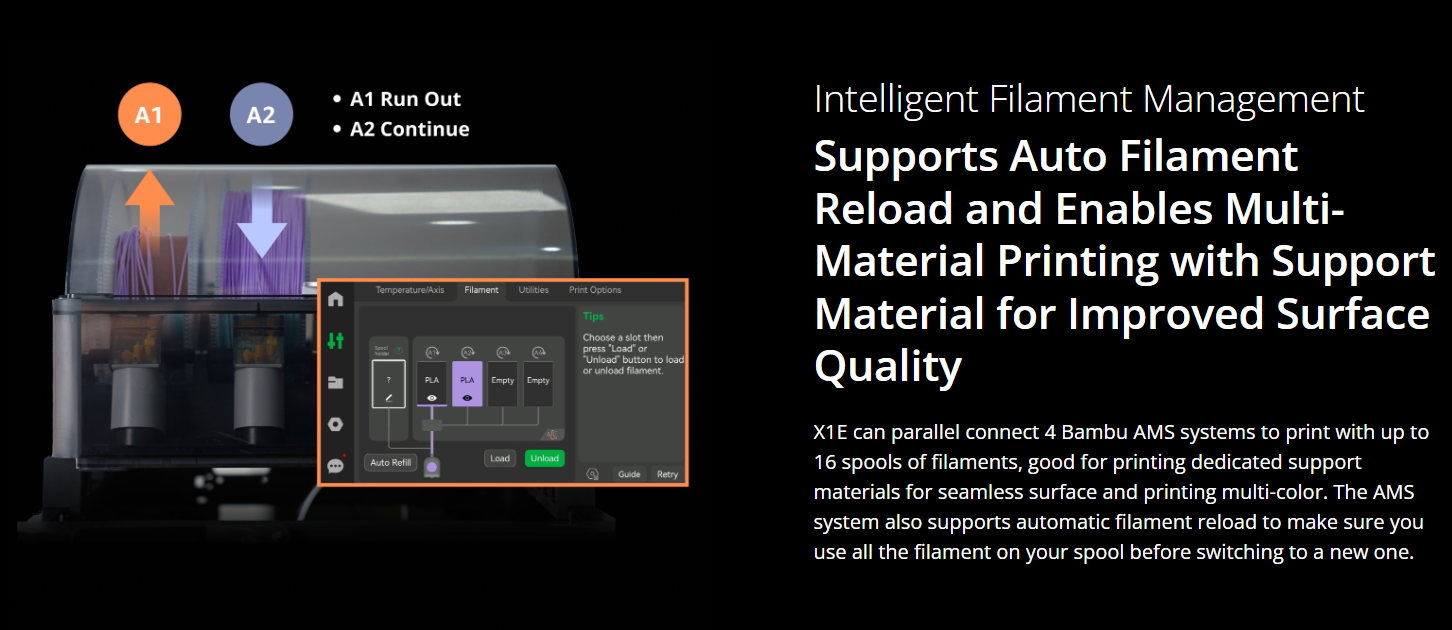 Bambu Lab X1E 3D Printer Request a Quote image 9