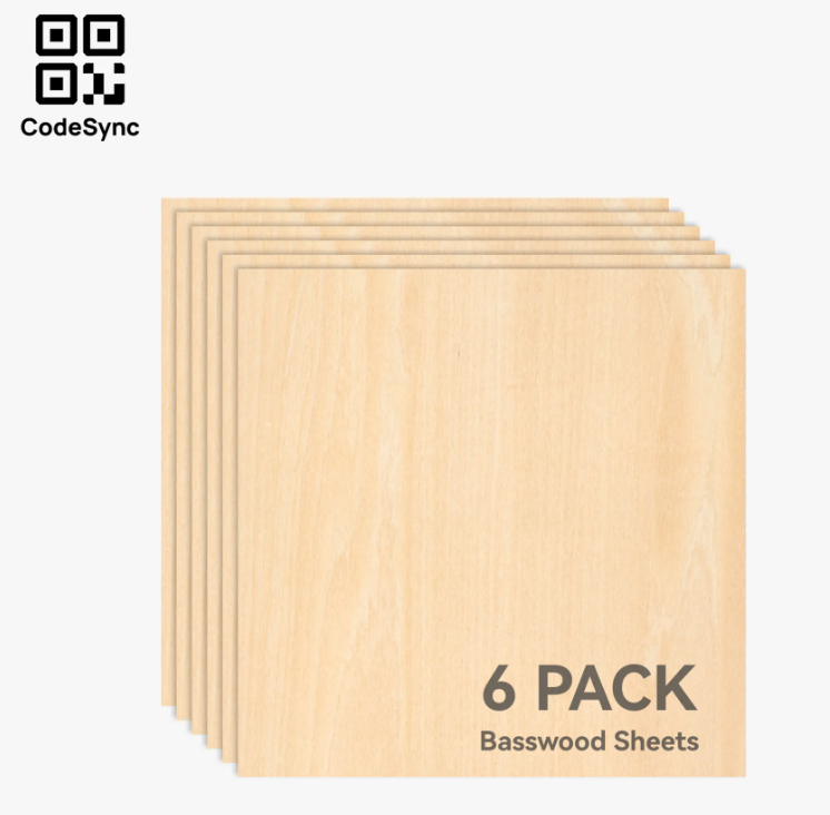 3mm Basswood Plywood (6pcs) image 0