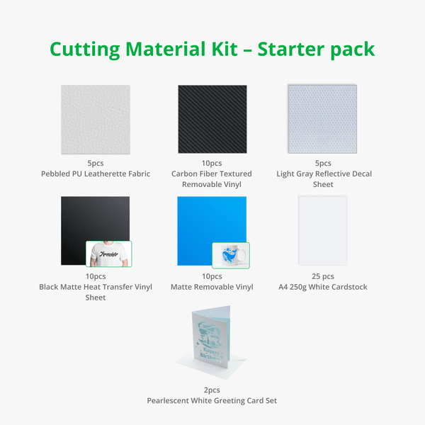Cutting Material Kit - Starter Pack