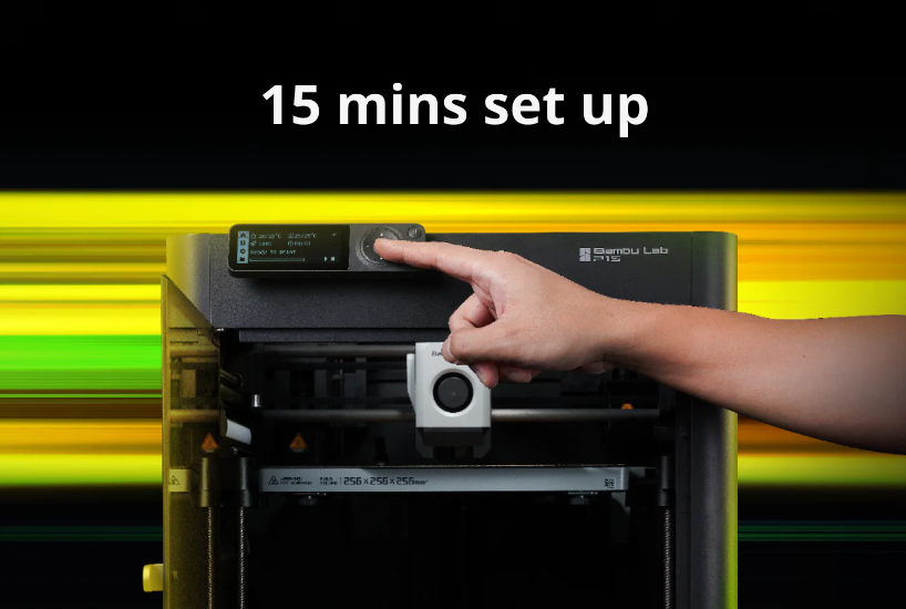 Bambu Lab P1S Combo 3D Printer image 4