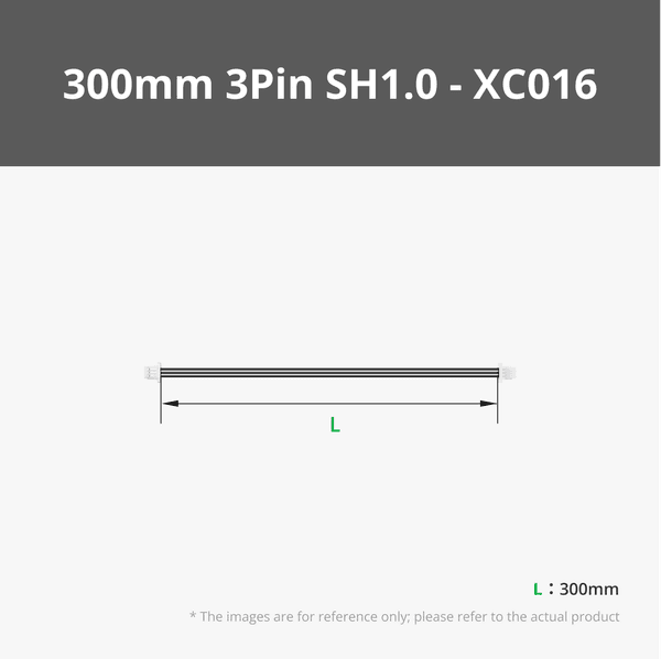 Wire with 3Pin SH1.0 Connectors (2PCS)