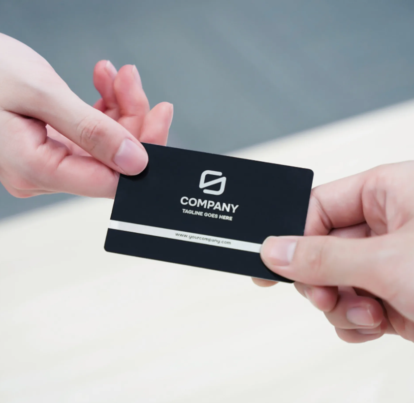 Black Aluminium Card (10pcs) image 0