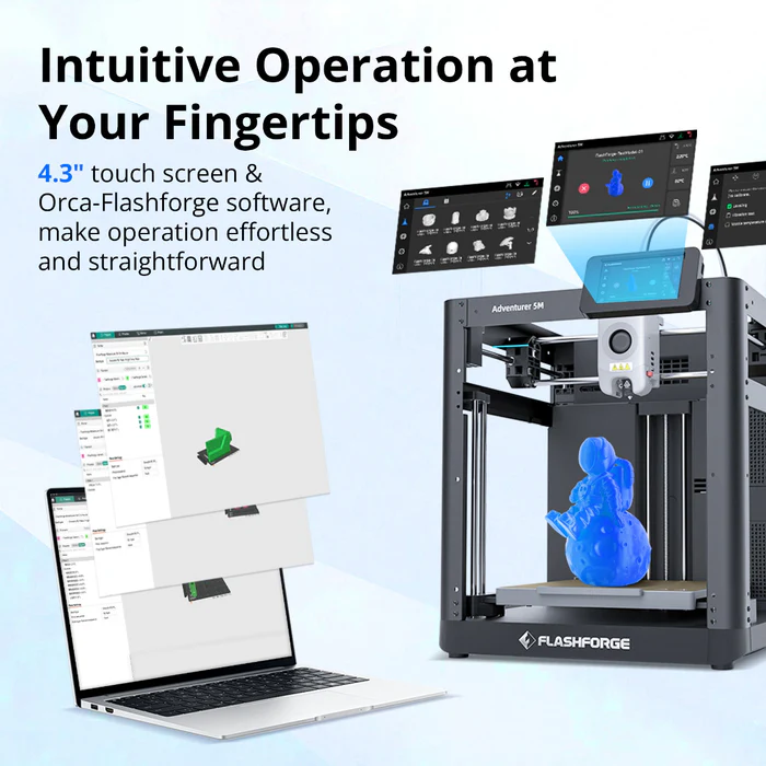 FlashForge Adventurer 5M Pro 3D Printer
