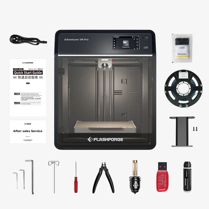 FlashForge Adventurer 5M Pro 3D Printer