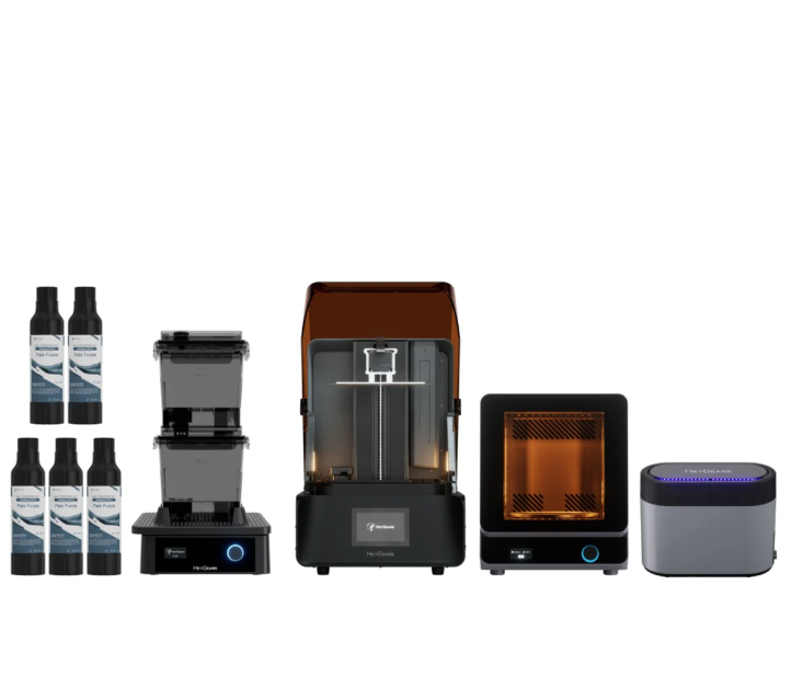HeyGears Reflex RS Combo MSLA Resin 3D Printer — 8K Precision Resin Printing System
