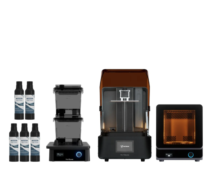 HeyGears Reflex RS Combo MSLA Resin 3D Printer — 8K Precision Resin Printing System