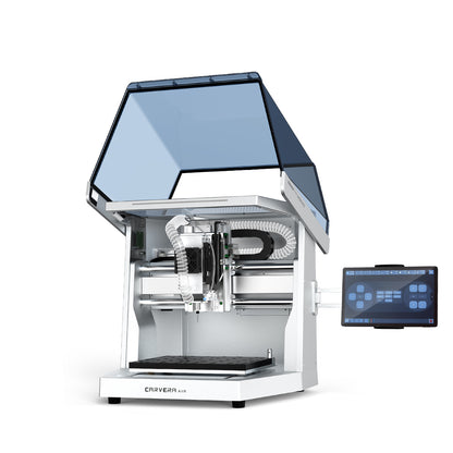 Makera Carvera Air Desktop CNC Machine – Enclosed Smart CNC for Milling, PCB Making, Prototyping & Optional 4th Axis/Laser
