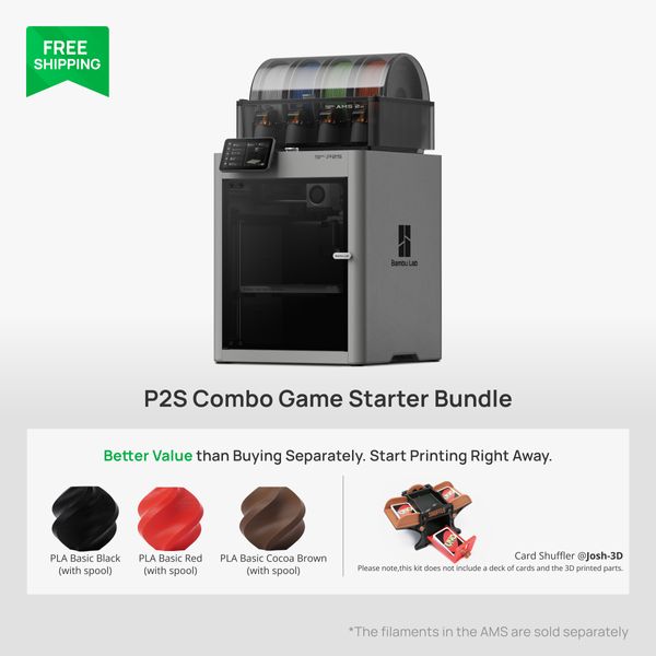 Bambu Lab P2S Combo 3D Printer