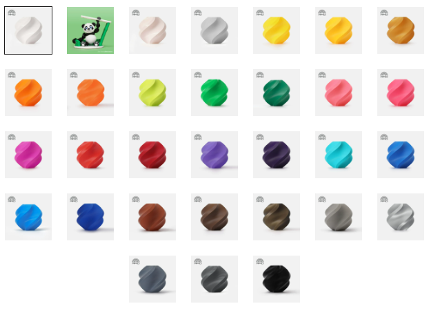 Bambu Lab PLA Basic Bundle-30 colors included per Bundle