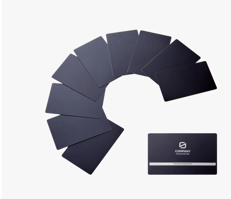 Black Aluminium Card (10pcs) image 1