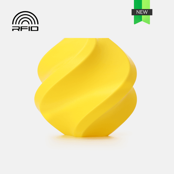 PETG Basic spool loaded in Bambu AMS with RFID tag visible