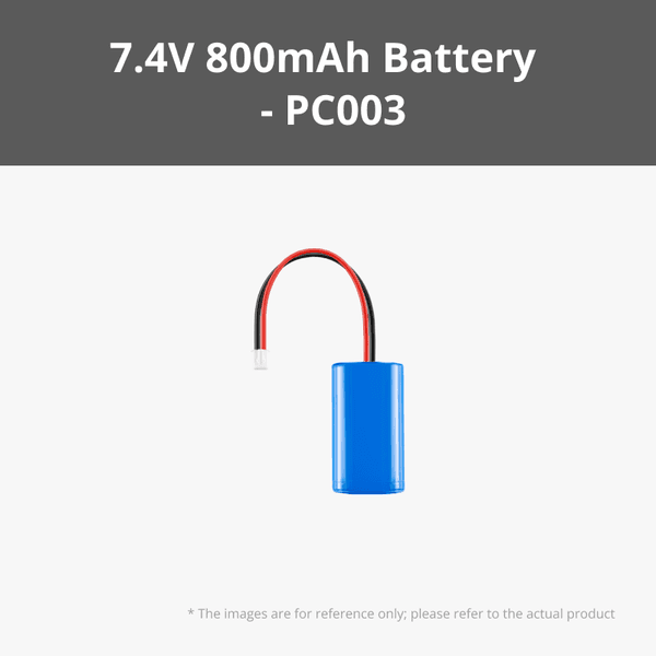 14500 7.4V 800mAh Li-ion Battery (1PCS)