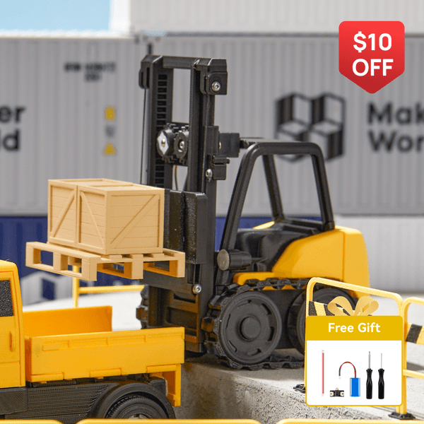 CyberBrick Official Forklift and Truck