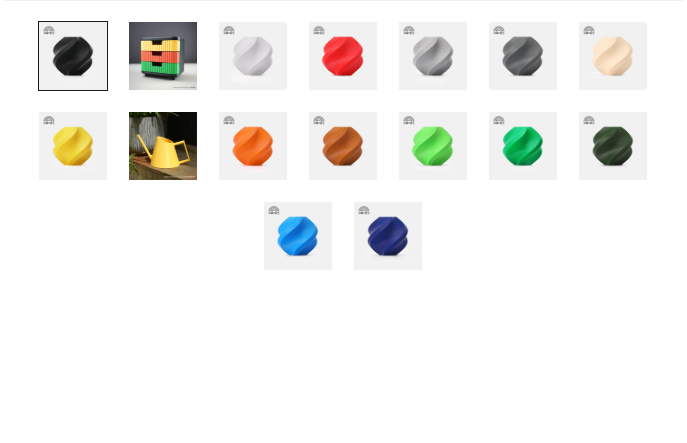 PETG HF-Full 14-color set/ bundle