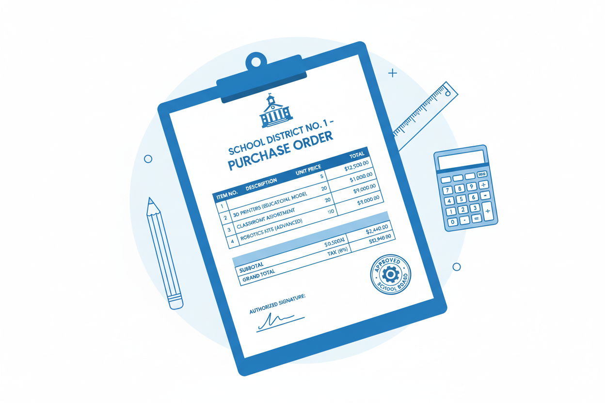 School Purchase Order