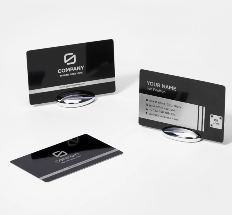 Black Aluminium Card (10pcs) image 2