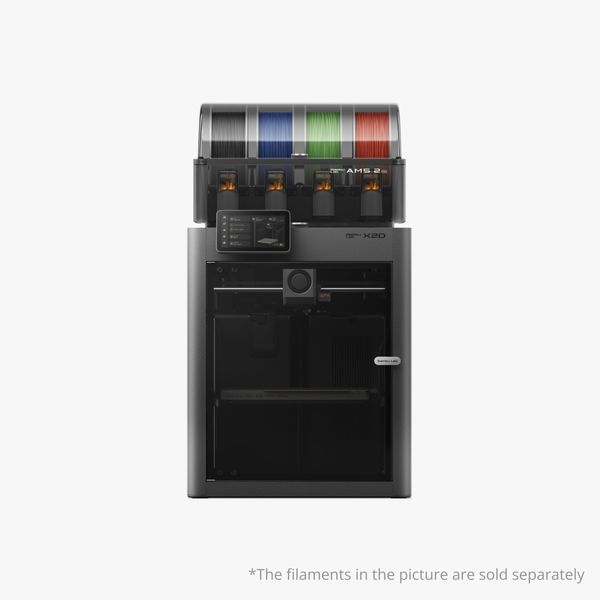 Bambu Lab X2D AMS Combo Dual-Nozzle 3D Printer | Multi-Material, AI Mo
