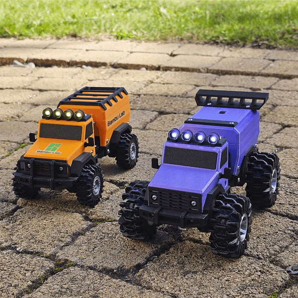 Garden Races - CyberBrick 4×4 RC Truck