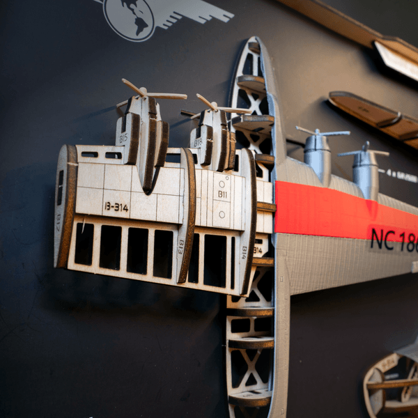 2.5D Framed Blueprint - Pacific Clipper