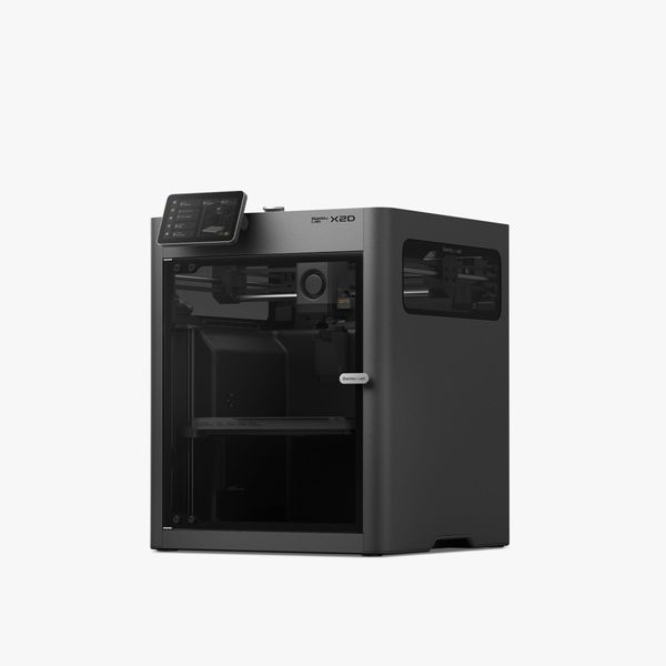 Bambu Lab X2D dual-nozzle system for multi-material 3D printing
