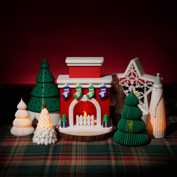 D37.2x36.6mm LED Flame Tea Light Candle Set