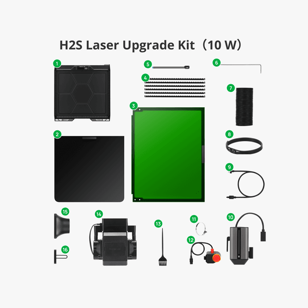 H2 3D Printer Accessory / H2 Laser Upgrade Kit / Laser Module