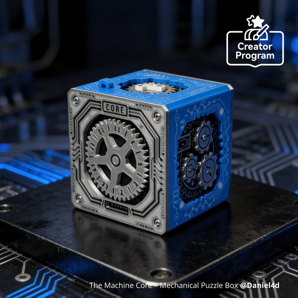 The Machine Core - Mechanical Puzzle Box