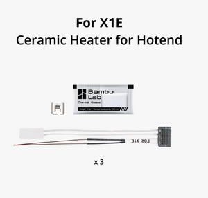 X1E Ceramic Heater for Hotend