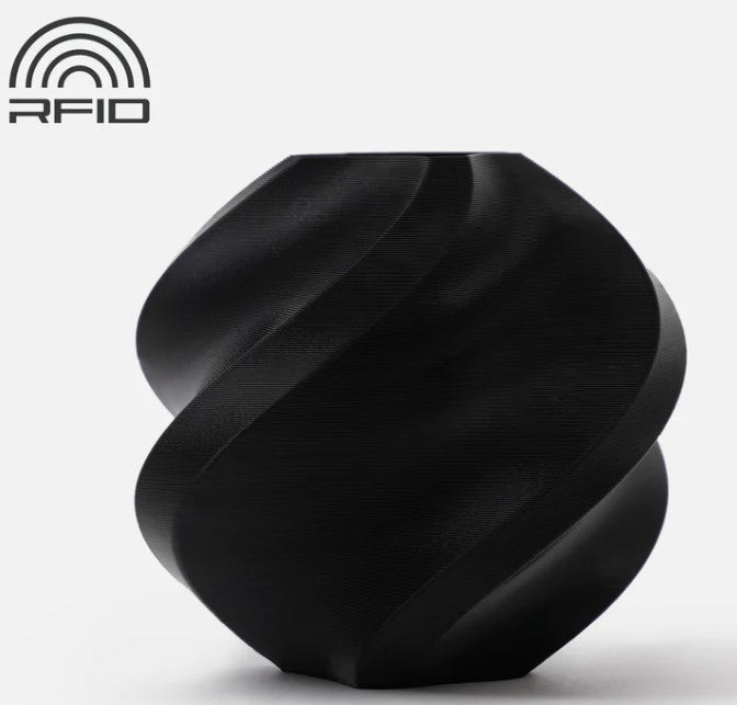 PLA-CF Black (14100) Filament with spool image 0