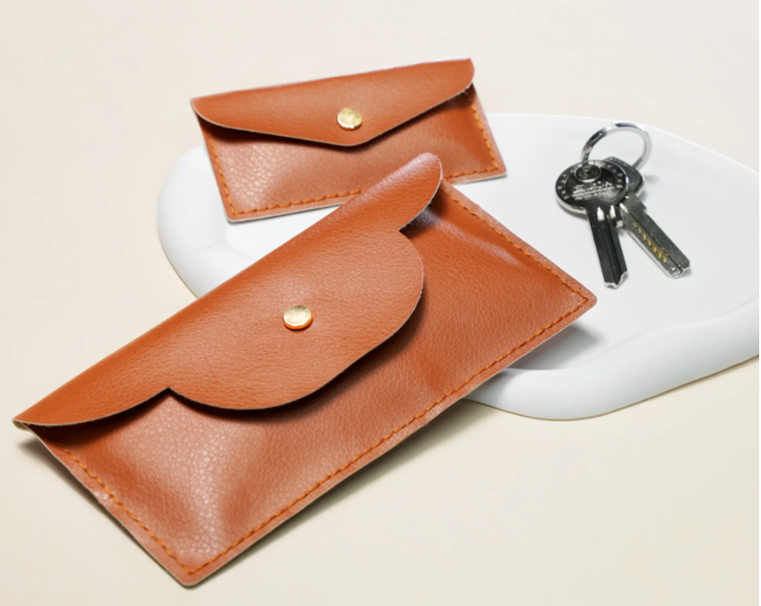 Pebbled PU Leatherette Fabric (5pcs) image 2