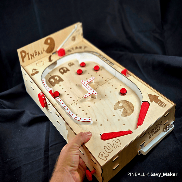 Wooden Desktop Pinball
