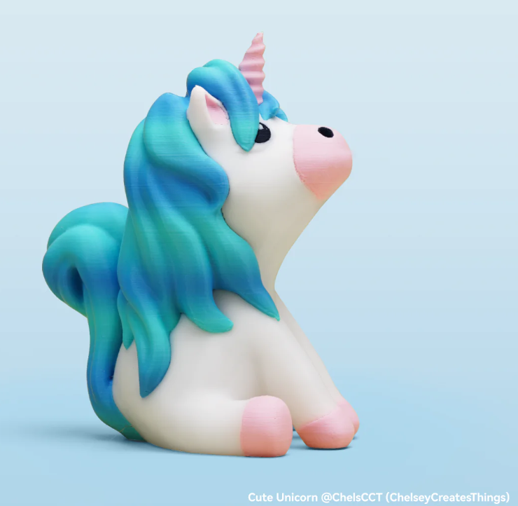 PLA Basic Gradient Bambu Lab with Spool image 1