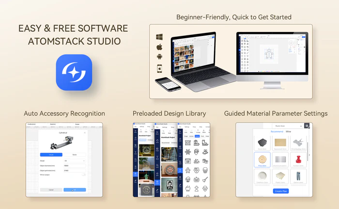 AtomStack P1 Laser Engraver