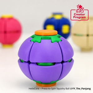 Press-to-Spin Squishy Ball