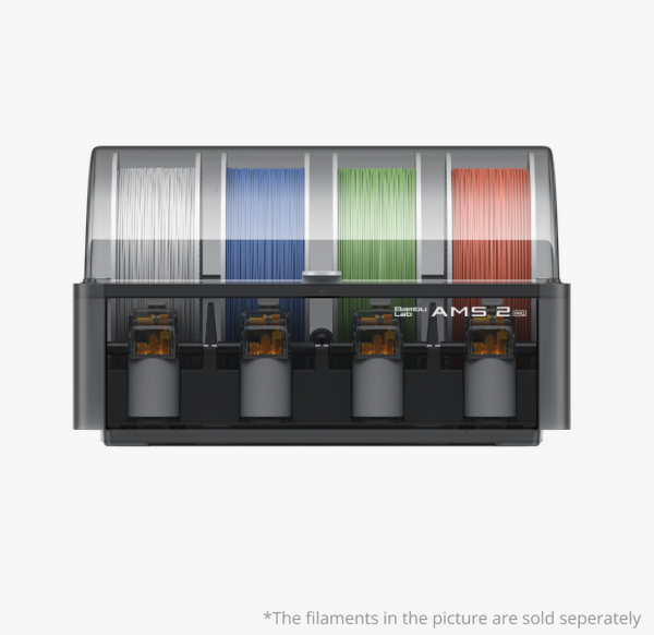Bambu Lab AMS 2 Pro: Multi-Material System & Integrated Dryer