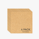 2mm Cork Sheet (4pcs) image 0