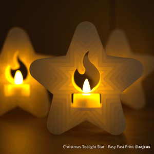 D37.2x36.6mm LED Flame Tea Light Candle Set
