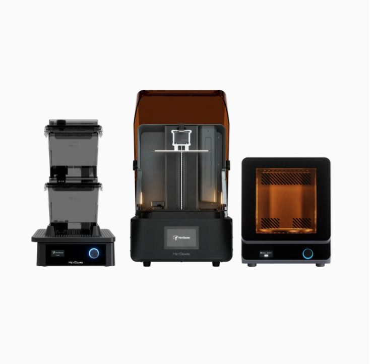 HeyGears Reflex RS Combo MSLA Resin 3D Printer — 8K Precision Resin Printing System