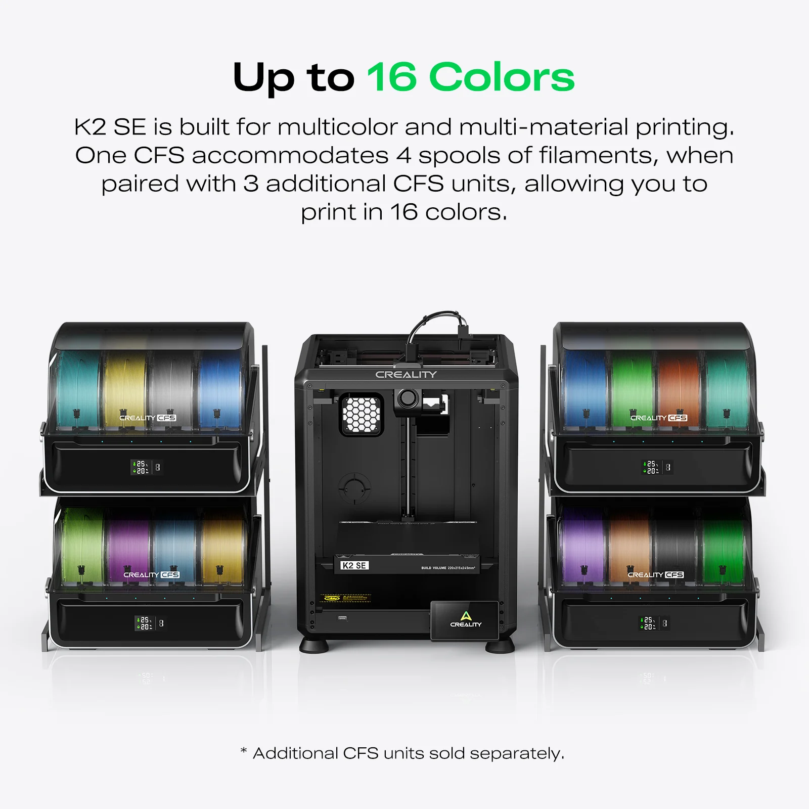 K2 SE Combo 3D Printer