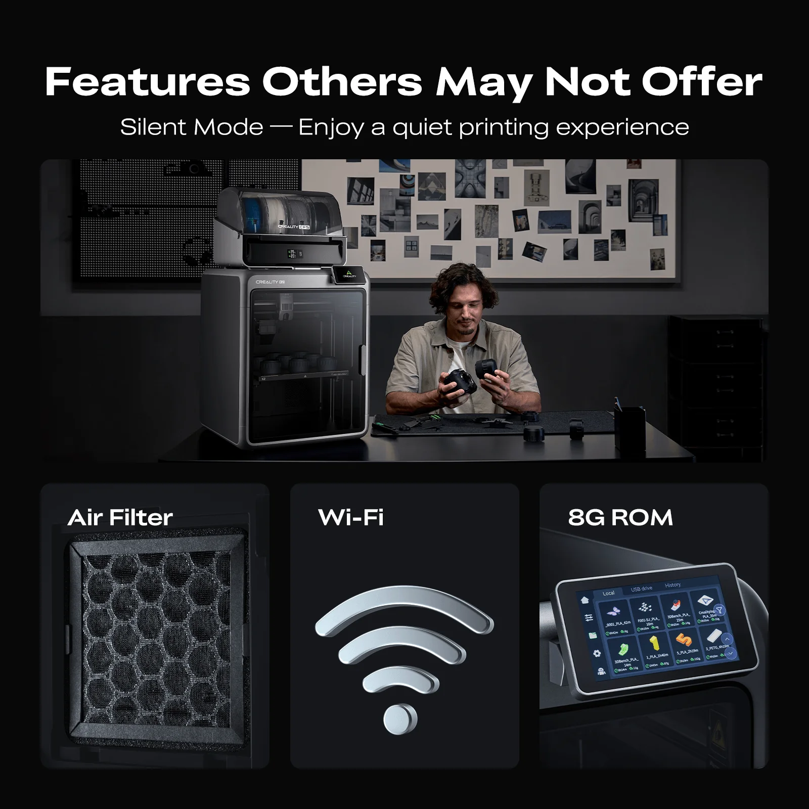 K2/K2 Combo 3D Printer