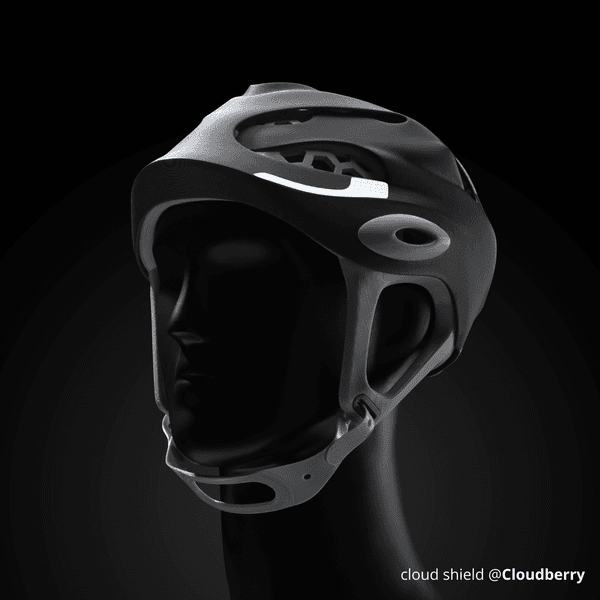 Light Gray Reflective Decal Sheet (5pcs)