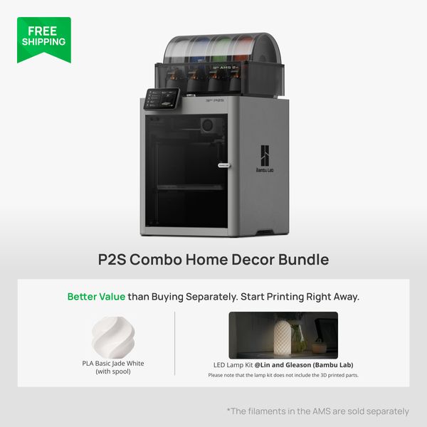 Bambu Lab P2S Combo 3D Printer