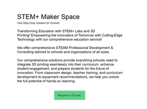 STEM+ Maker Space Request a Quote