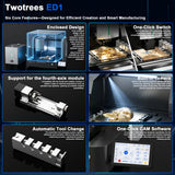 Twotrees ED1 Enclosed Desktop CNC Router Machine